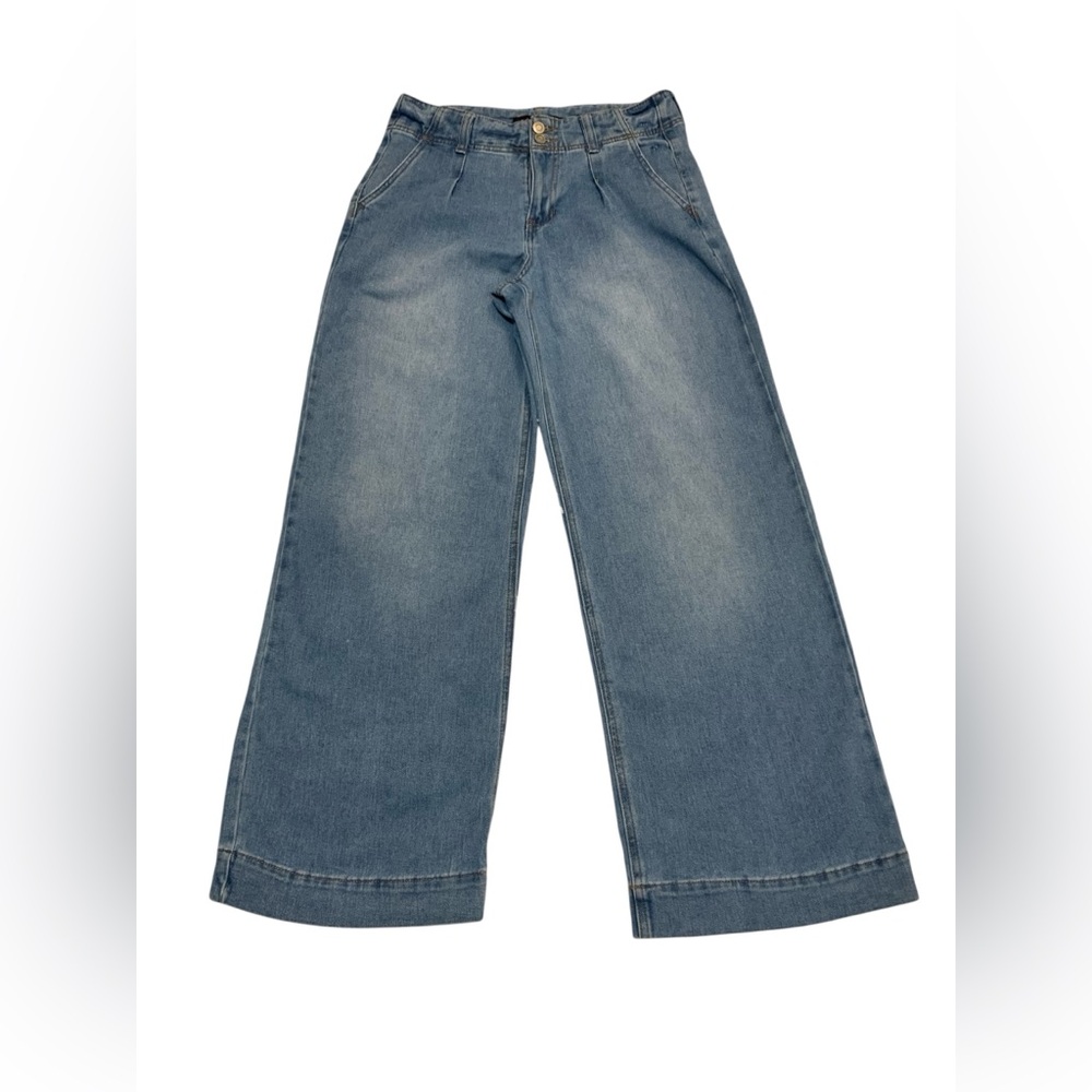 BCBGeneration Women Wide Leg Denim Jeans